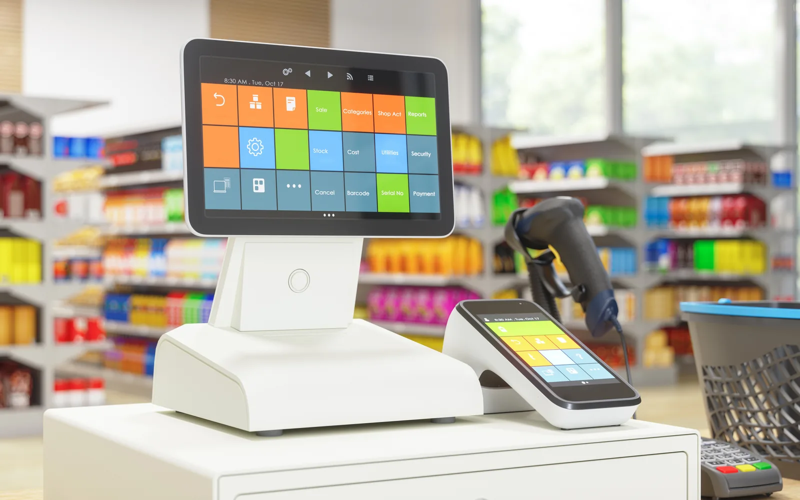 Modern retail point of sale system